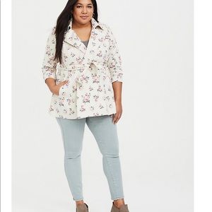 Torrid Floral Coat